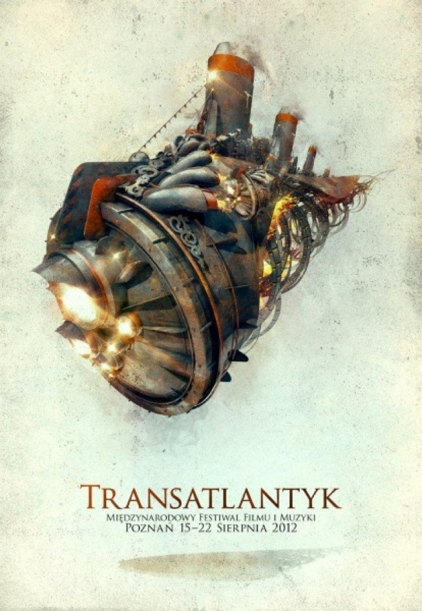 Plakat Transatlantyku 2012 stworzył Tomasz Opasiński
