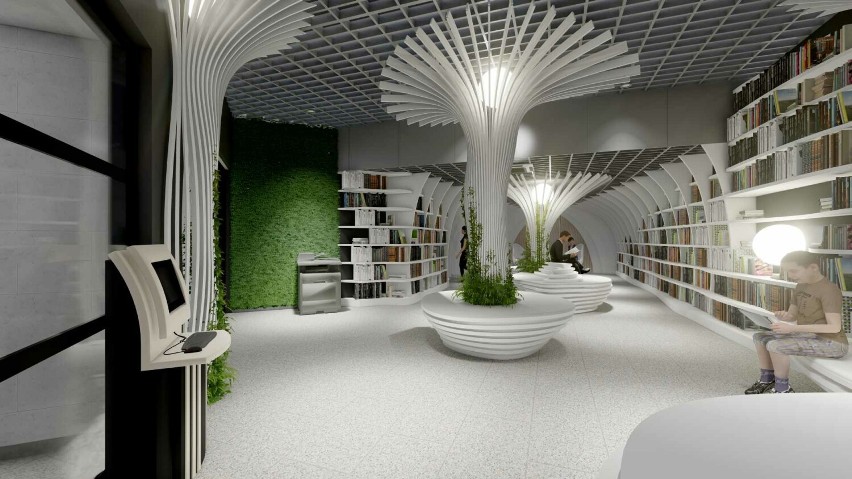 Tak będzie wyglądać podziemna biblioteka w Warszawie