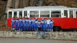 Młode kolarki i kolarze Uczniowskiego Klubu Sportowego Sokół Wielkie Rychnowo trenowali w Borowicach na Dolnym Śląsku