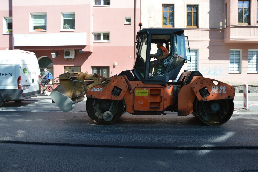 Dobiega końca remont ulicy Wojska Polskiego w Lęborku. W...