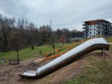 Kaliski Budżet Obywatelski. Plac zabaw w parku nad Krępicą (częściowo) gotowy ZDJĘCIA