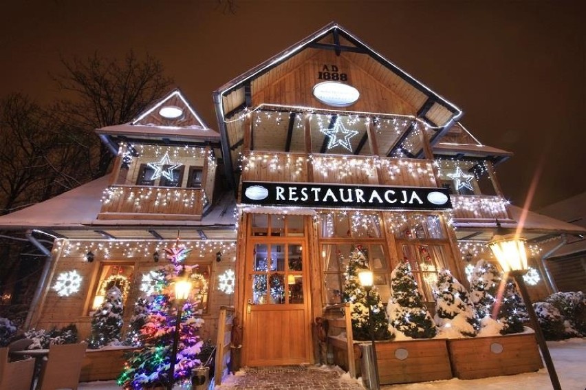 Restauracja Mała Szwajcaria 
ul. Zamoyskiego 11, Zakopane...