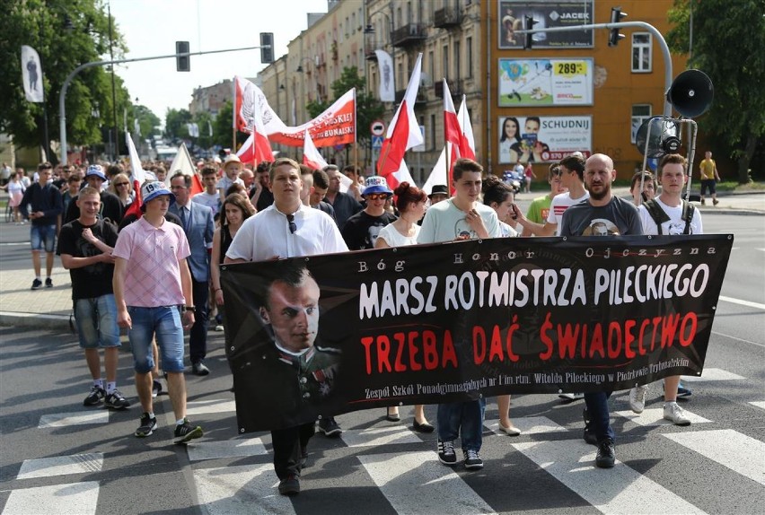 Marsz Rotmistrza Pileckiego w Piotrkowie