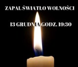 Chełm. Zapal Światło Wolności - kampania społeczna upamiętniająca ofiary stanu wojennego