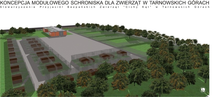 Azyl Cichy Kąt w Tarnowskich Górach [WIZUALIZACJE] Wkrótce ruszy budowa