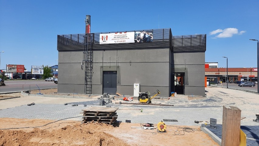 Budowa restauracji KFC w Radomsku dobiega końca