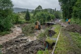 Limanowszczyzna. Mieszkańcy walczą ze skutkami ulewnych deszczy