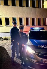 Policjanci pomogli wyjechać ciężarnej kobiecie z Czarnkowa