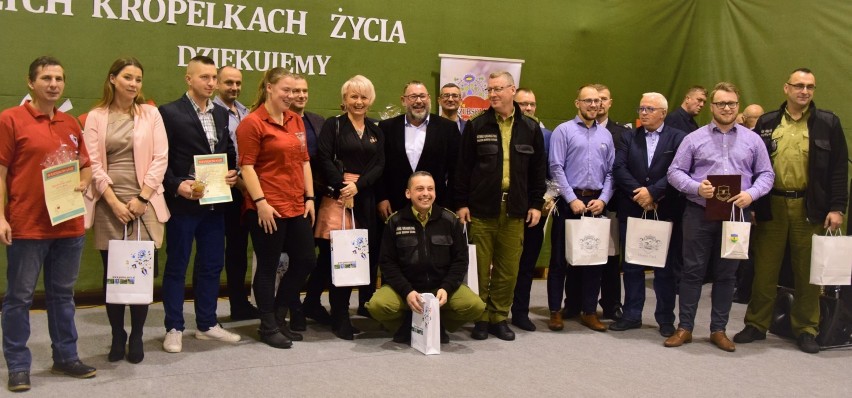 Uroczysta gala krwiodawców z powiatu puckiego (22.11.2019)