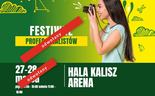 Festiwal Profesjonalistów w Kaliszu odwołany. Wszystko przez koronawirusa