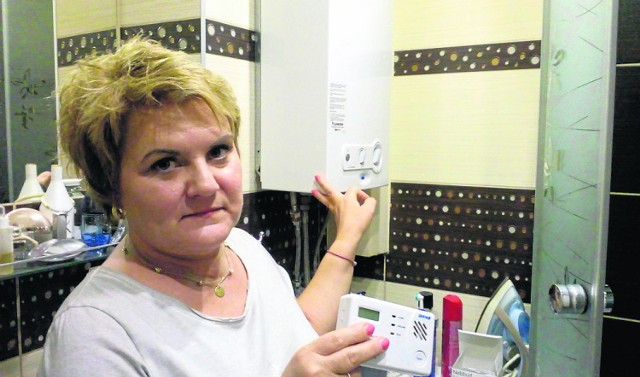 Anna Zawadzka zmieniła piecyk w lazience i kupiła czujnik po tym, jak syn zatruł się tlenkiem węgla