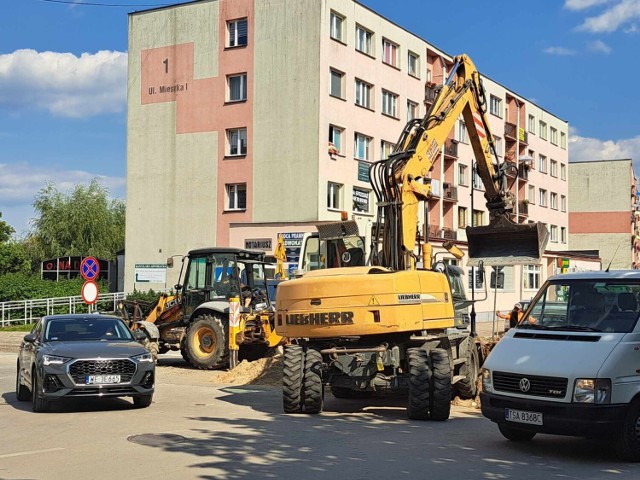 W piętek największe utrudnienia spotykały kierowców na skrzyżowaniu ulic Mieszka I, Piłsudskiego, Iwo Odrowąża.