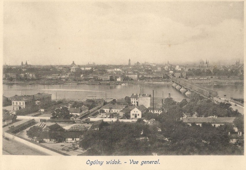 Panorama lewobrzeżnej Warszawy z Pragi