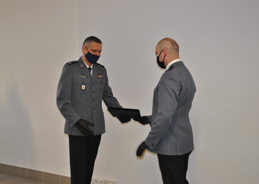 Jest nowy zastępca komendanta powiatowego policji w Żninie. To komisarz Maciej Słowiński 