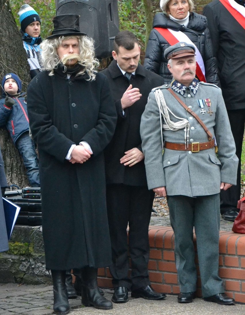 Święto Niepodległości w Malborku. Uroczystości na Skwerze Żołnierzy Wyklętych