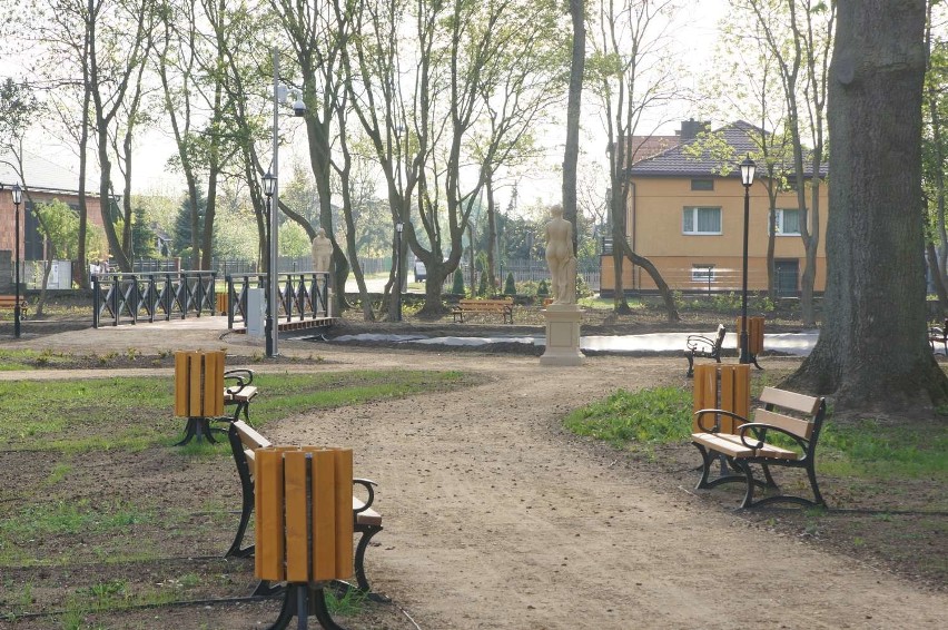 Park w Żelazkowie nabiera nowego blasku