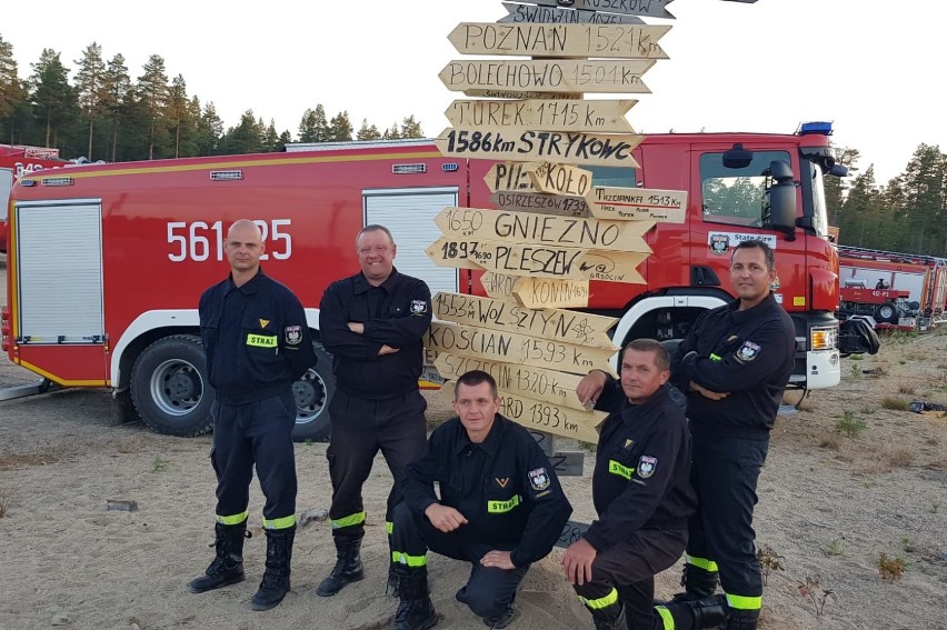 W Szwecji pleszewską jednostkę reprezentowało pięciu  strażaków: st. ogn. Grzegorz Wawrzyniak, asp. Mariusz Glapa, mł. asp. Jacek Nowak, st. ogn. Marek Czaplicki i st. ogn. Marcin Woźniak.