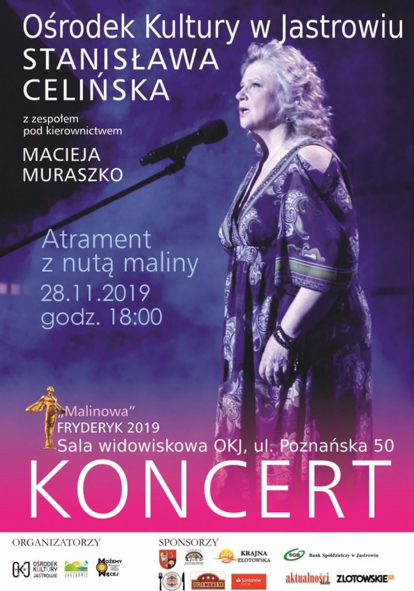 Już niedługo w Jastrowskim Ośrodku Kultury koncert Stanisławy Celińskiej