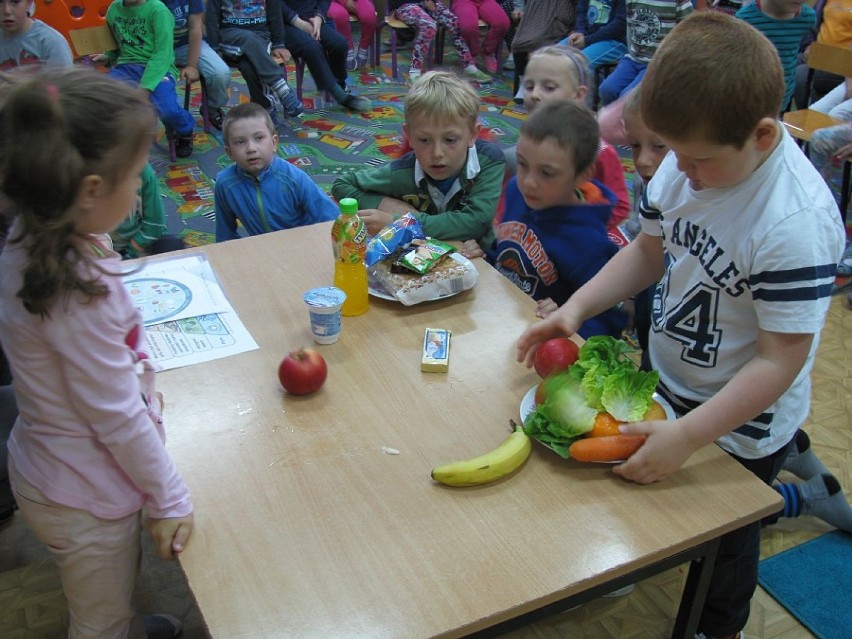 Zdrowie na talerzu w jaroszowskim przedszkolu