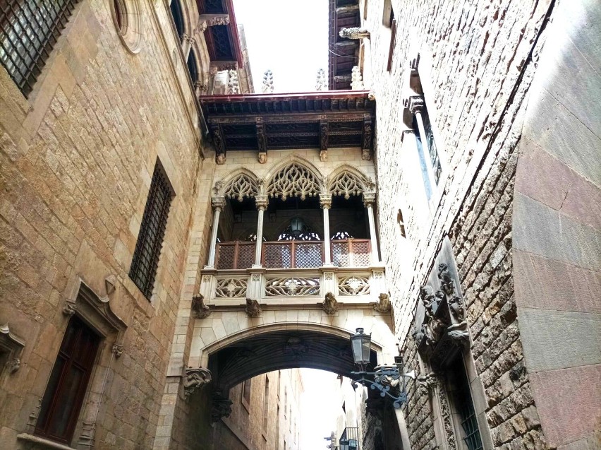 Dzielnica Gotycka w Barcelonie