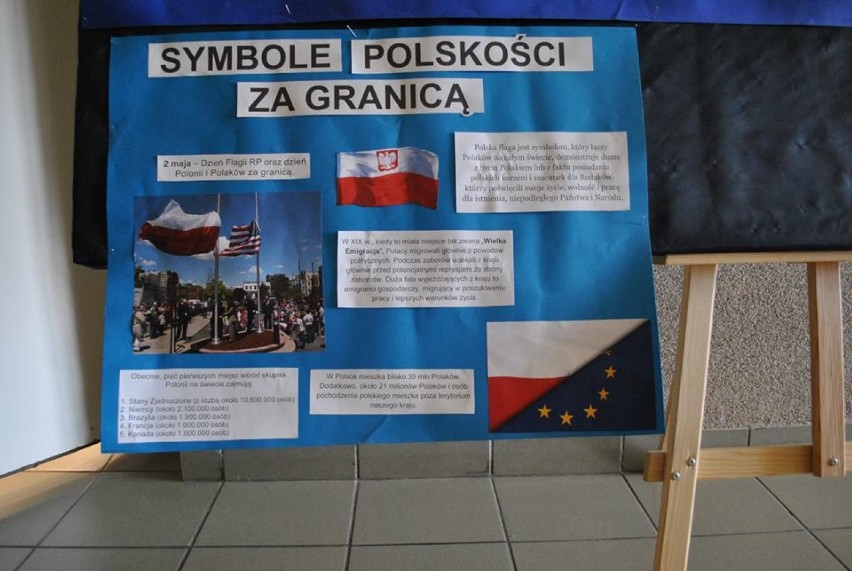 Dzień Europy w Szkole Podstawowej im.Adama Mickiewicza we Wręczycy Wielkiej FOTO