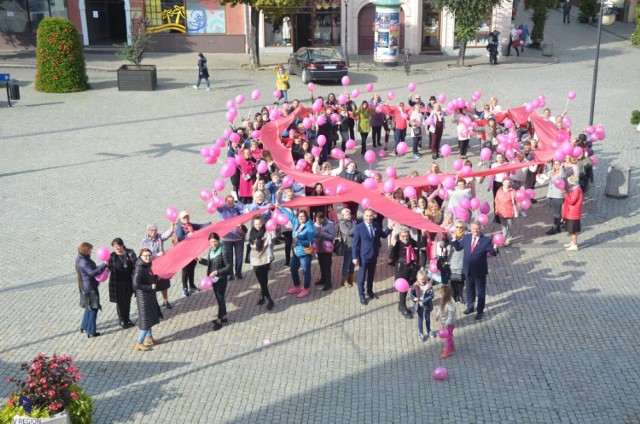 Happening na dzierżoniowski rynku