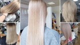 Takie są modne odcienie blond na wiosnę 2023. Zobacz zdjęcia fryzur blond z refleksami z salonów fryzjerskich