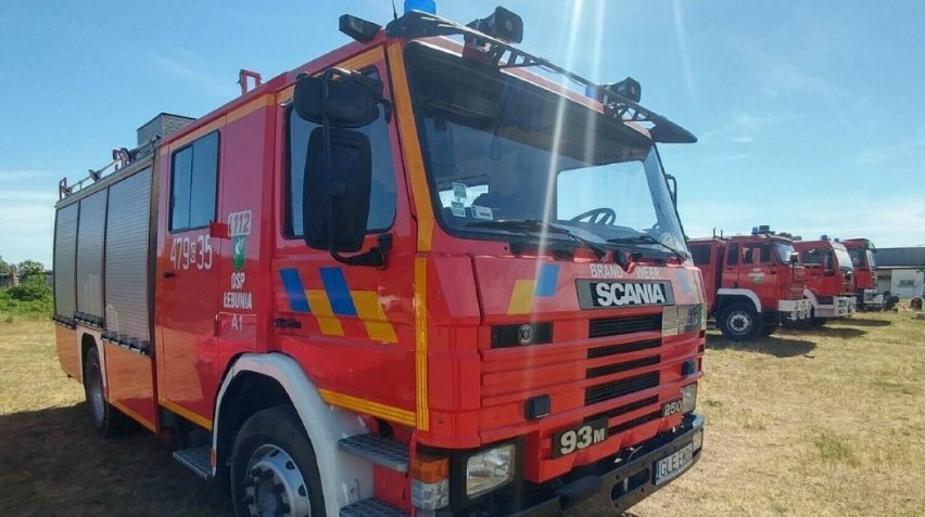 Strażacy Ochotniczej Straży Pożarnej w Łebuni organizują...