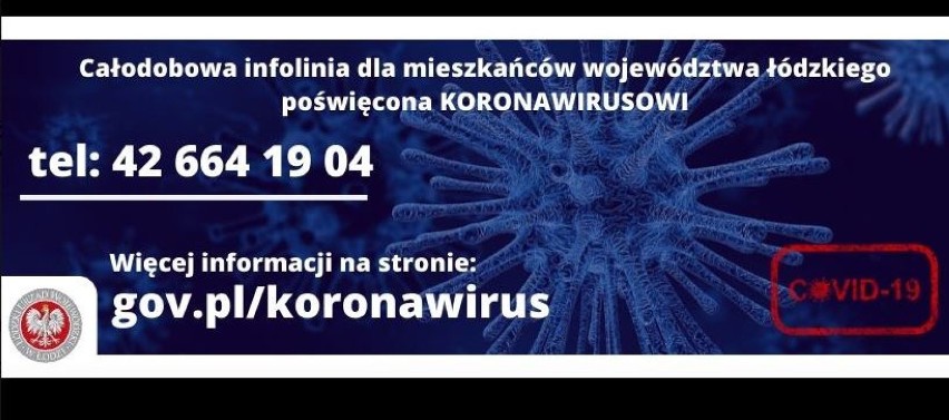 Koronawirus. Zmarł 96-letni mężczyzna z powiatu bełchatowskiego. Już osiem ofiar COVID-19 w regionie.