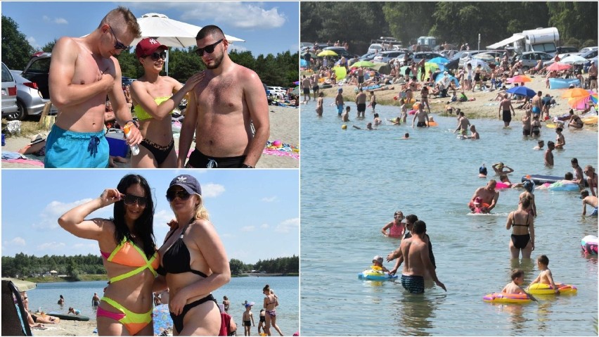 Plaża pod Tarnowem przeżywała w sobotę prawdziwe oblężenie