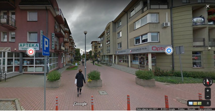 Przyłapani na ulicach Pruszcza Gdańskiego! Mieszkańcy uchwyceni przez Google Street View