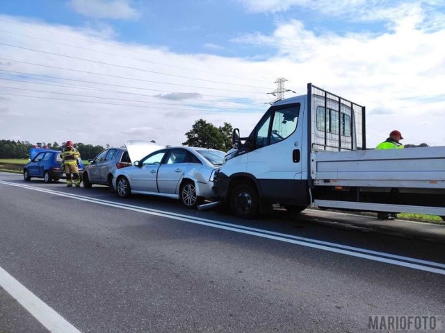 Kolizja pomiędzy Opolem a Zawadą.