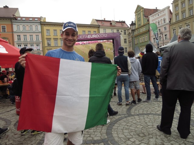 Podczas Euro Włosi czuli się we Wrocławiu bardzo dobrze