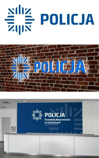 Nowe logo policji zaprojektowali graficy z Bytomia