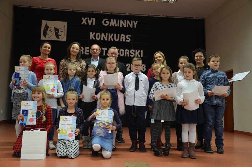 W Wiejski Domu Kultury w Sypniewie odbył się XVI Gminny Konkurs Recytatorski dla dzieci i młodzieży