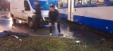 Kraków. Zderzenie busa z tramwajem w rejonie Grzegórzek