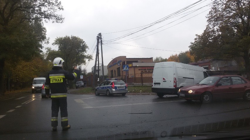 Wypadek w Katowicach na Dąbrówce Małej
