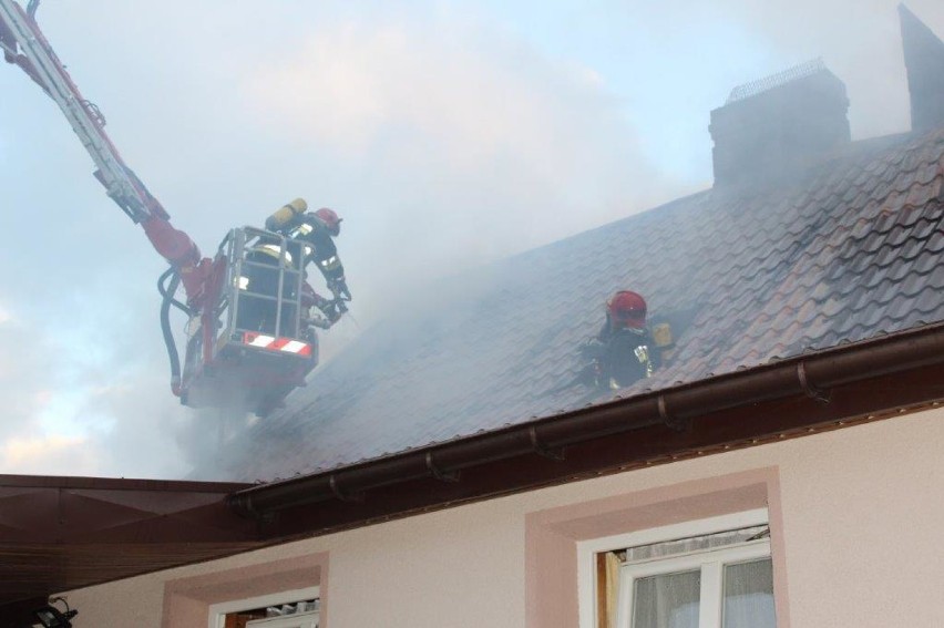 Kuźnica. W pożarze domu zginął 36-letni mężczyzna (zdjęcia)