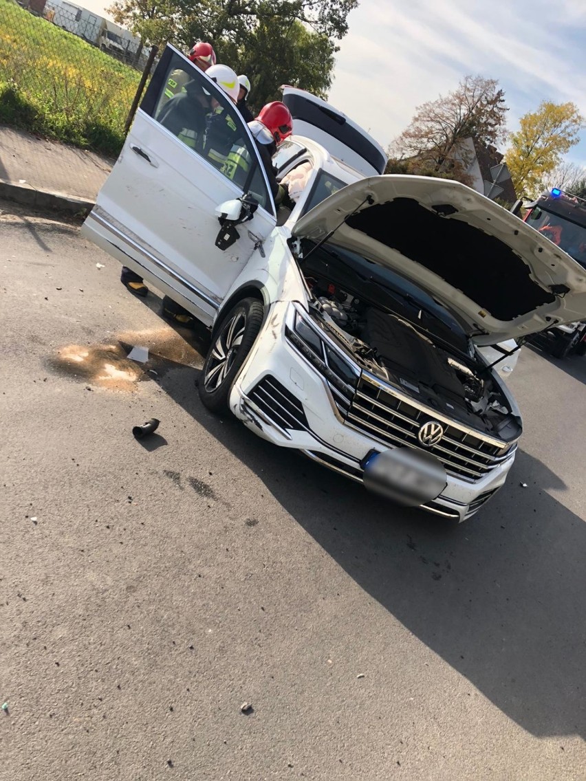 Wypadek w Oporówku