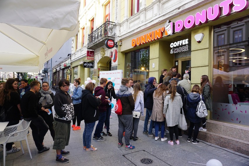 Otwarcie Dunkin' Donuts w Łodzi
