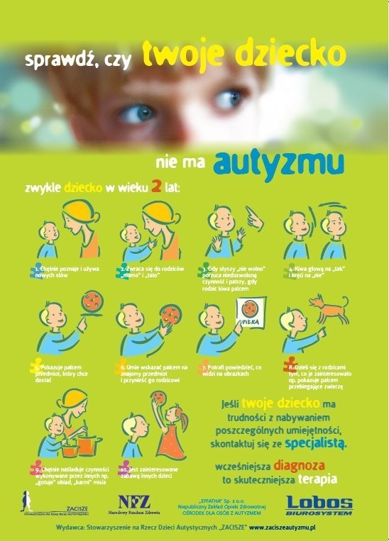fot. http://www.zaciszeautyzmu.pl,  plakat kampanii edukacyjnej &#8222;Zrozumieć autyzm&#8221;