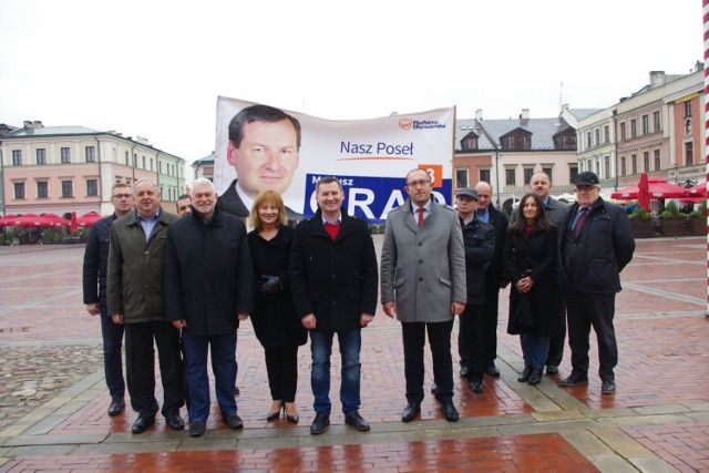 Zamość: PO podsumowała kampanię