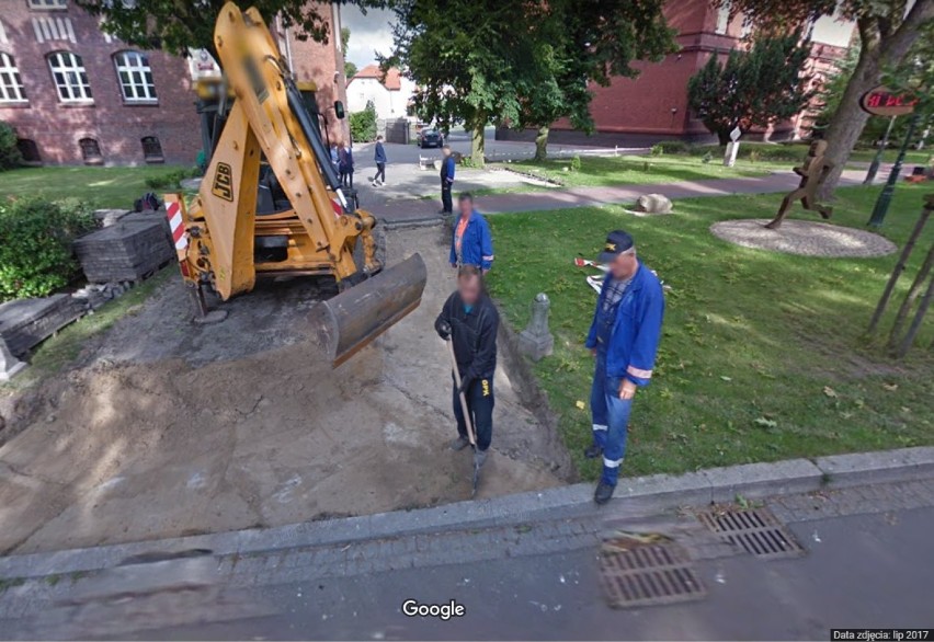 Mieszkańcy Grodziska i okolic w Google Street View. Kogo złapała kamera?