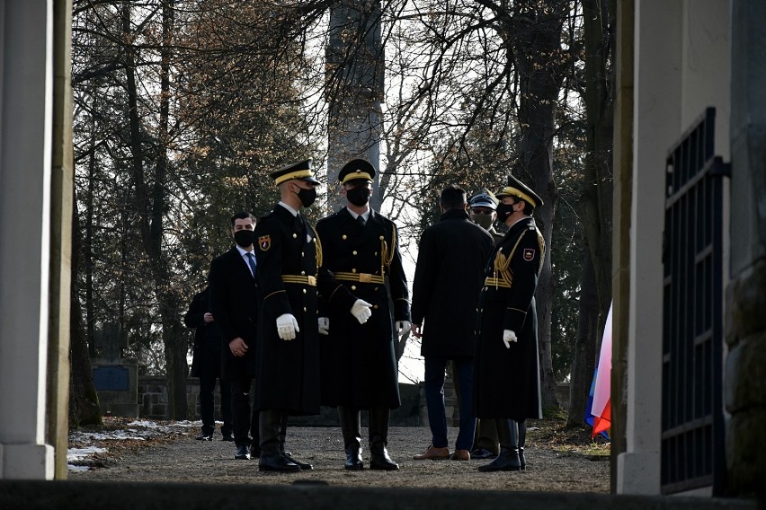 Minister obrony i wicepremier Republiki Słowenii Matej Tonin...