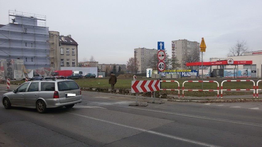 Remont ulicy Piłsudskiego w Zawierciu [ZDJĘCIA]