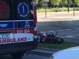 Śmiertelny wypadek motocyklisty na Kilińskiego w Łodzi. Zginął pasażer. Motocyklista był pijany nie miał uprawnień! [ZDJĘCIA]