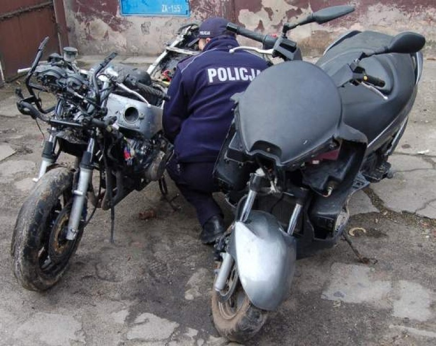 Policja w Kłodawie: Odzyskano skradzione motocykle
