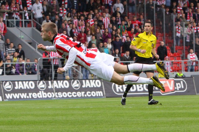 Cracovia pokonała dziś Polonię Warszawa 3:1. Bramki dla ...