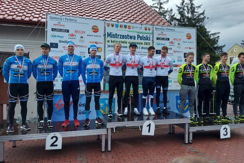 Kolarze z GKS Cartusia Kartuzy z czterema medalami Mistrzostw Polski!