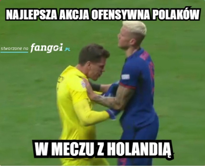 Memy po meczu Polska - Holandia, 22.09.2022 r....